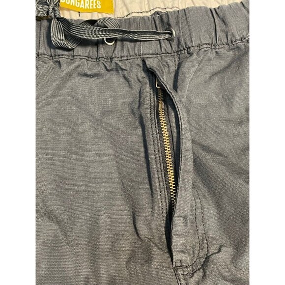 Lee Dungarees shorts mens 43 x 9 high rise drawstrings gray - Picture 10 of 12